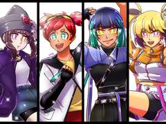 패왕네명들 전신그림