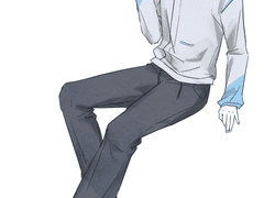 빙판 위의 시들어버린 꽃