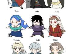 북유럽 신화 1차 캐디 정리