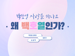 [백호열] 왜 '백호열' 인가?