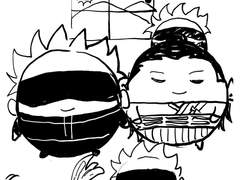 후와고와 생존if 엘빈만쥬 이야기