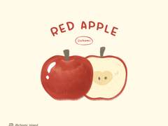 CHOMI│ios 홍로 카카오톡 테마 - 아이폰