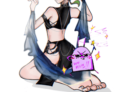 커미션 작업물 (미도리)