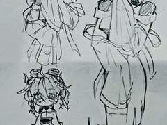 셤 볼 때 캐디한 거