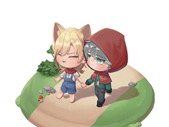 빨간모자와 여우 (by. 야생김말이)