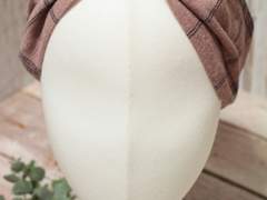 핸드메이드 린넨코튼 헤어밴드