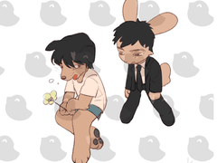 무컨펌 낙서 커미션