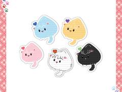 플레이브 모찌냥 키링 도안 배포