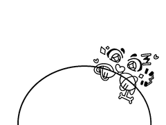 [그림] 죠 투명포카 도안 무료배포