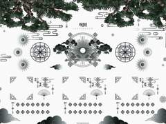 [TRPG] 마기카로기아 동양풍 맵시트(2~4인용+핸드아웃+롤꾸+주사위 세트)(2인용 무료 배포)