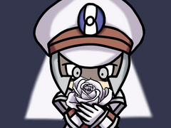 하얀 장미 한 송이