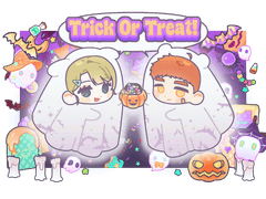 (x)할로윈 유령사탕 고정틀