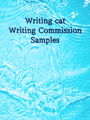 글 쓰는 고양이 커미션 샘플 모음