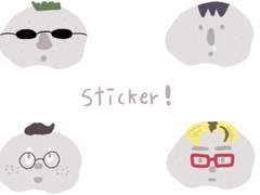 [굿노트 스티커] 믓쨍이 돌맹이