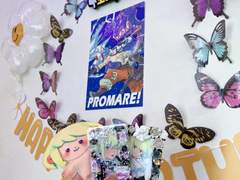 프로메어 1주년 이벤트 카페 협력 작업 + 방문 후기