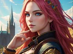 게임 미소녀 이미지