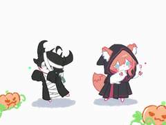 할로윈 커미션 샘플