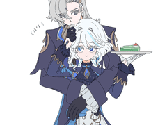 단건 싫어하지만 푸리나가 주는 케이크는 싫어하지 않는 느비예트