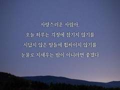 [세븐틴 단편 소설 - 한우] 넌 나의 별.