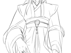 [백청] 달토끼 선녀 백천과 도사 청명