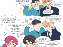 [이착헌] 감기걸린 김기려와 헌터들