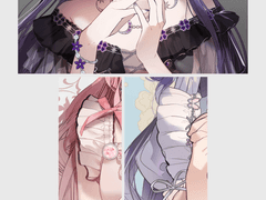 [웹툰, 일러스트 소재] 레이스 화상소재(png), 클립스튜디오 브러쉬 유료배포 / 24.01.10 브러쉬 일부 수정