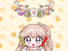 임나은님 배경화면 'Candied Fruit' (pc+mobile +icon)