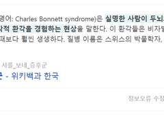 샤를 보네 증후군