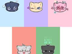 플레이브(플쁘냥) 버블 배경 공유