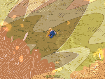 안개 끝 저 바다엔