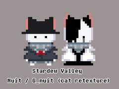 스타듀밸리 Nuit / G_nuit 고양이 리텍스쳐