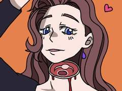 잘린 머리 메이크업