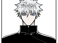 [고죠게토] 2차원의 남자