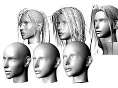 [ 여성3인 ] 헤드+헤어 모음셋트