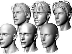 [ 남성3인 ] 헤드+헤어 모음셋트