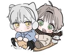 썰매를 타고~ 고정틀 커미션