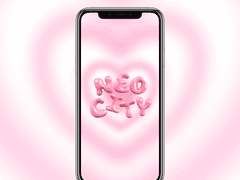 엔시티 배경화면 공유 / pink heartbeam ver.