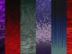 [유료소재] 세로형 공포 테마 배경 소재 8종, 브러시, 패턴