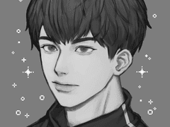 하민이 팬아트+투명포카 도안 무료배포