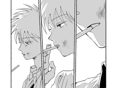 아카기 담배 피는 만화