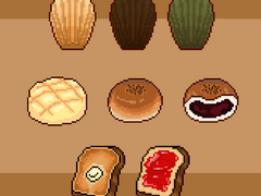 픽셀 빵 굿노트 스티커 _ part.3