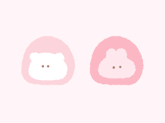 말랑 찹쌀떡 카톡 테마 [ios/and]