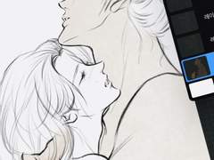 <영험한 밤의 몸종> 웹소설 표지변경