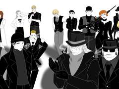 [코난]할로윈 기념 검은조직 단체샷!