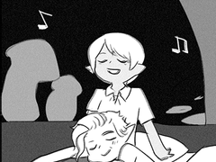 타브가 노래해주는 만화