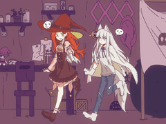 [개장]할로윈 마녀의 집 고정틀 2인 커미션