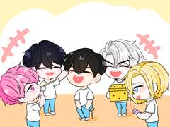 하민이 생일기념 그림투척🖤