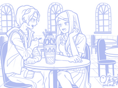 [킹아미]딸기파르페 데이트