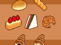 픽셀 빵 굿노트 스티커 _ part.4