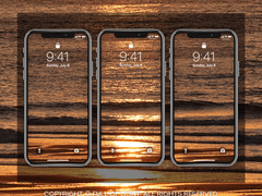 [배경화면] 태양을 품은 바다 SET